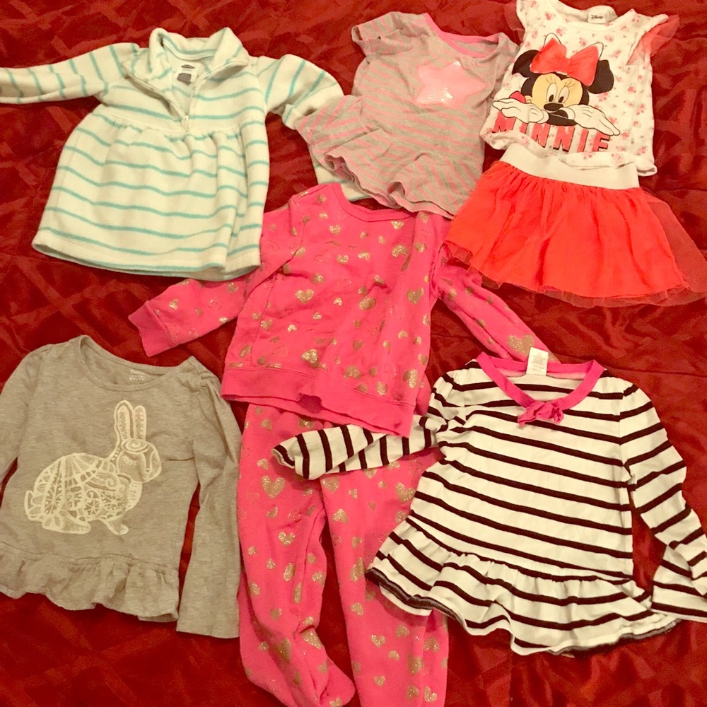 Bulk of little girls size 3t clothing